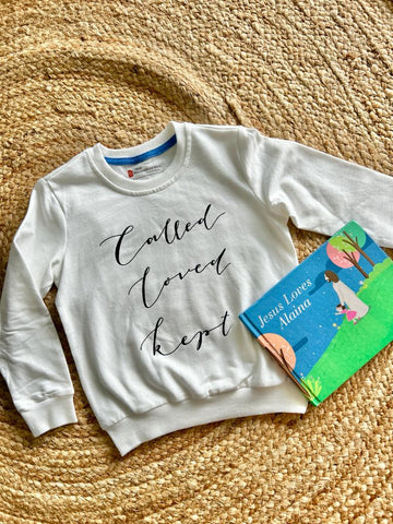 Kids Bundle: Jesus Loves... Custom Book & Kids Sweatshirt