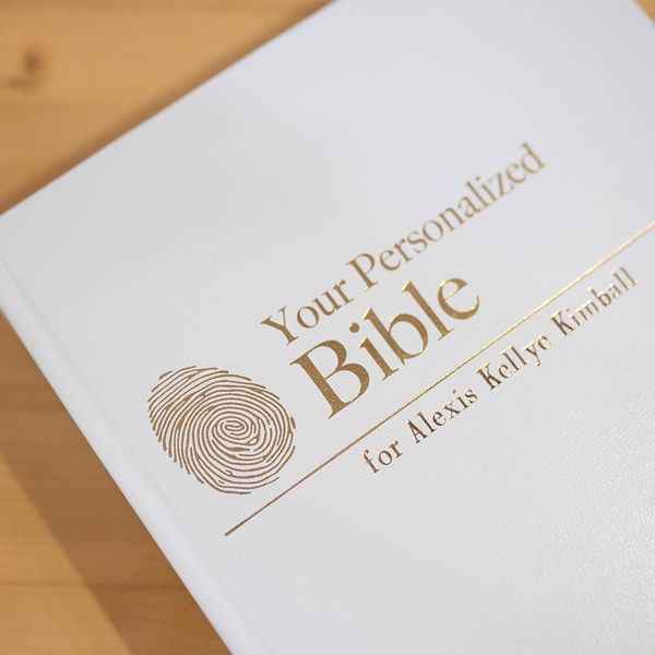 The Complete Personalized Bible [Bonded Leather] – Your Personalized Bible