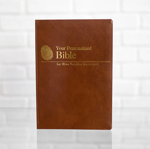The Complete Personalized Bible [Bonded Leather]