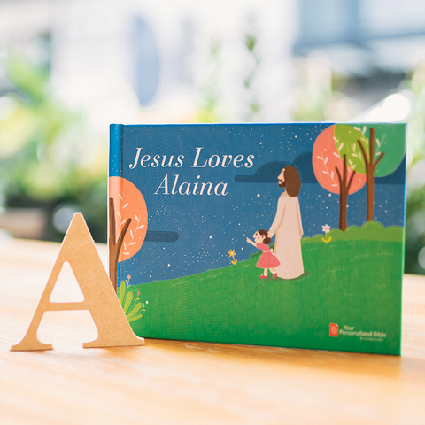 Personalized Children's Book - Jesus Loves